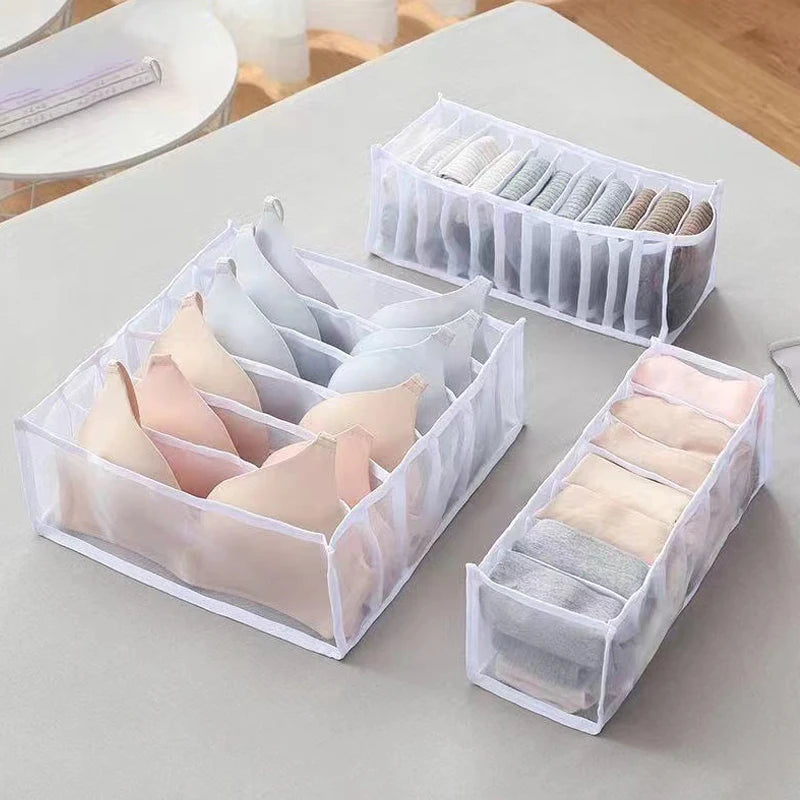 Underwear Organization Closet Bra Storage Box Cabinet Drawer Organizer Pants Scarf Jeans Organizers Box Wardrobe Clothing Storag