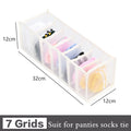 Underwear Organization Closet Bra Storage Box Cabinet Drawer Organizer Pants Scarf Jeans Organizers Box Wardrobe Clothing Storag