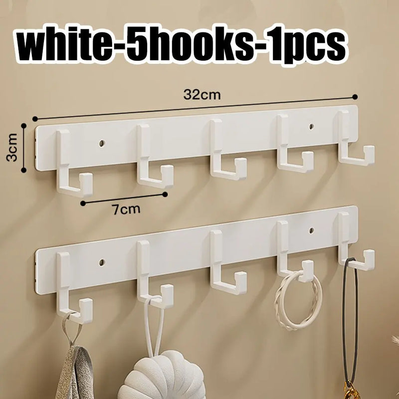 Kitchen and bathroom hangers load-bearing adhesive hooks strong adhesive towels bathroom walls without perforations wall mounted