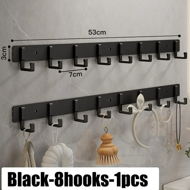Kitchen and bathroom hangers load-bearing adhesive hooks strong adhesive towels bathroom walls without perforations wall mounted