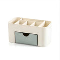 Desktop Double Layer Makeup Organizers Storage Box Cosmetic Drawers Jewelry Display Box Case Container Boxes Organizer New