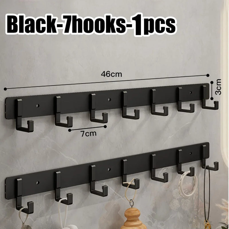 Kitchen and bathroom hangers load-bearing adhesive hooks strong adhesive towels bathroom walls without perforations wall mounted