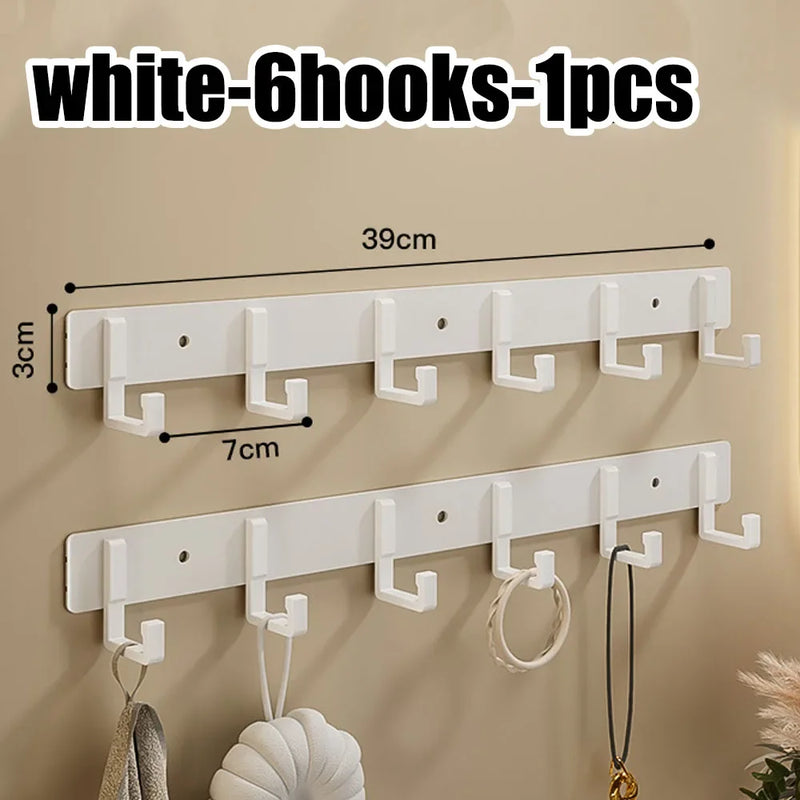 Kitchen and bathroom hangers load-bearing adhesive hooks strong adhesive towels bathroom walls without perforations wall mounted