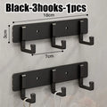 Kitchen and bathroom hangers load-bearing adhesive hooks strong adhesive towels bathroom walls without perforations wall mounted