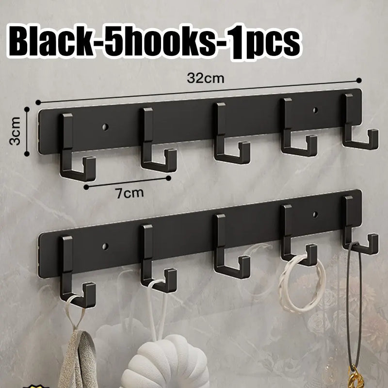 Kitchen and bathroom hangers load-bearing adhesive hooks strong adhesive towels bathroom walls without perforations wall mounted