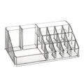 Transparent acrylic 3-5 grid makeup box,makeup brush bucket,makeup organizer,student desk pen holder jewelry storage box