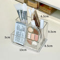 Transparent acrylic 3-5 grid makeup box,makeup brush bucket,makeup organizer,student desk pen holder jewelry storage box