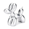 Figurine Animals Cake Art electroplating Dog Nordic Small Antiskid Statue Sculpture decorations living Dessert Mat Balloon Party