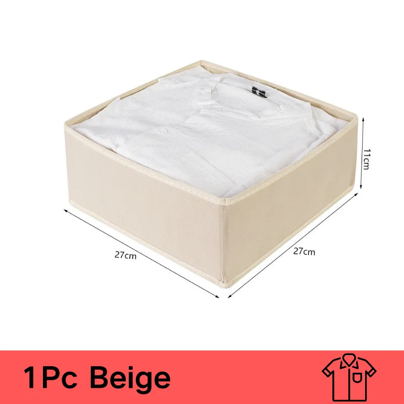 Underwear Organizers Of Cabinets And Drawers Wardrobe Clothes Bra Organizer For Underwear Socks Pants Home Foldable Storage Box