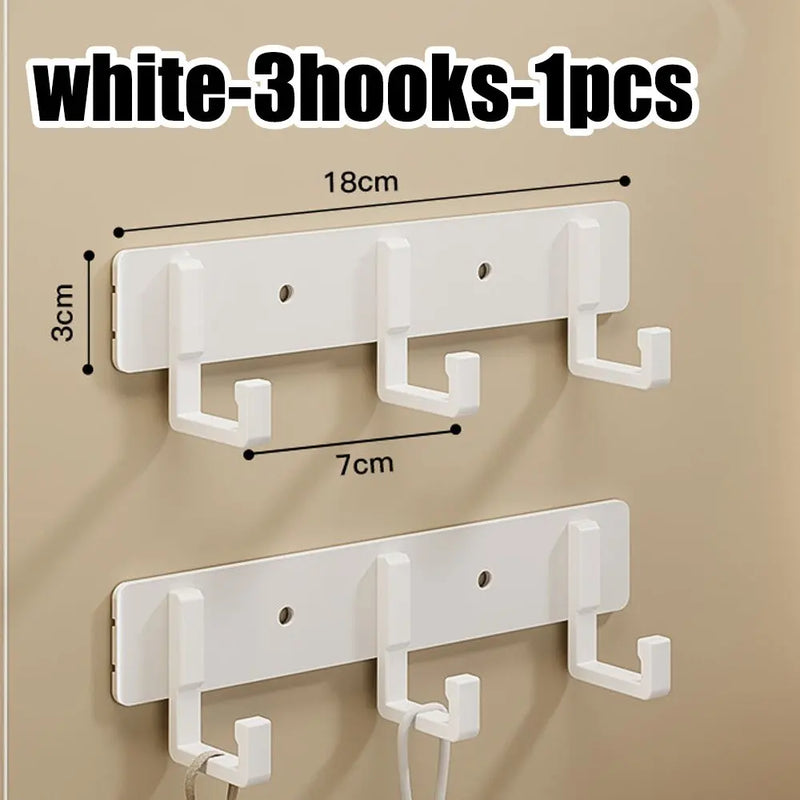 Kitchen and bathroom hangers load-bearing adhesive hooks strong adhesive towels bathroom walls without perforations wall mounted