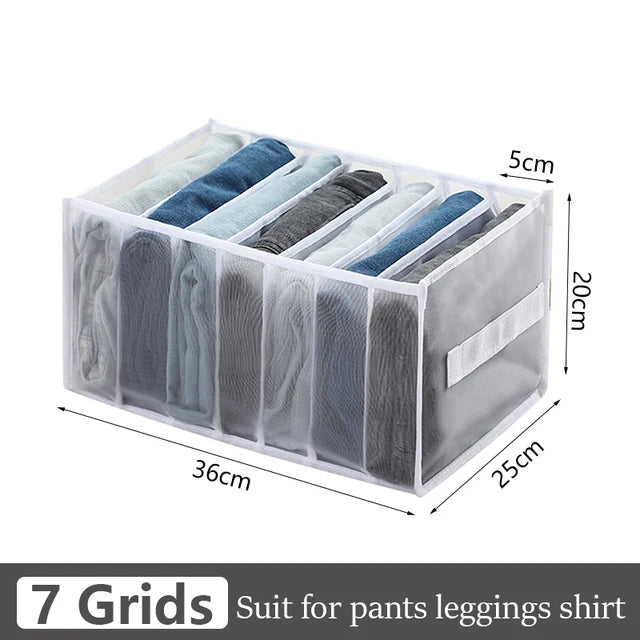Underwear Organization Closet Bra Storage Box Cabinet Drawer Organizer Pants Scarf Jeans Organizers Box Wardrobe Clothing Storag