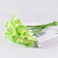 5Pcs Calla Artificial Flowers Calla Lily Fake Flower Bouquet For Wedding Bouquet Bridal Home Flower Decoration