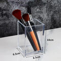 Transparent acrylic 3-5 grid makeup box,makeup brush bucket,makeup organizer,student desk pen holder jewelry storage box