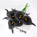 5Pcs Calla Artificial Flowers Calla Lily Fake Flower Bouquet For Wedding Bouquet Bridal Home Flower Decoration