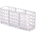 Transparent acrylic 3-5 grid makeup box,makeup brush bucket,makeup organizer,student desk pen holder jewelry storage box