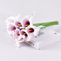 5Pcs Calla Artificial Flowers Calla Lily Fake Flower Bouquet For Wedding Bouquet Bridal Home Flower Decoration