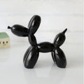 Figurine Animals Cake Art electroplating Dog Nordic Small Antiskid Statue Sculpture decorations living Dessert Mat Balloon Party