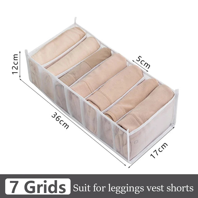 Underwear Organization Closet Bra Storage Box Cabinet Drawer Organizer Pants Scarf Jeans Organizers Box Wardrobe Clothing Storag