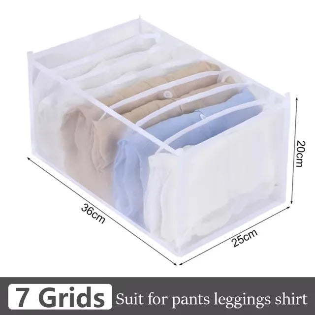 Underwear Organization Closet Bra Storage Box Cabinet Drawer Organizer Pants Scarf Jeans Organizers Box Wardrobe Clothing Storag