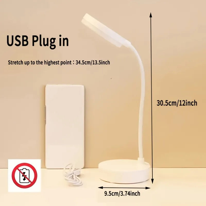 LED Table Lamps 3Levels Dimmable Wireless Led Desk Lamp Touch Night Light USB Rechargeable Touch Lamp For Room Study Office