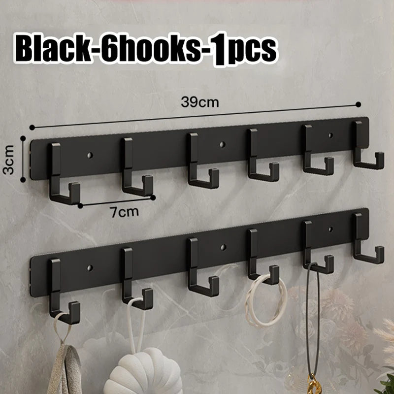 Kitchen and bathroom hangers load-bearing adhesive hooks strong adhesive towels bathroom walls without perforations wall mounted