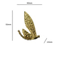Nordic Gold Dragonfly Single Hole Brass Furniture Handle Luxurious Kitchen Drawer Handles Hardware Dresser Cabinet Pulls
