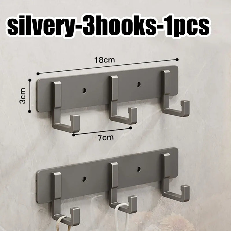 Kitchen and bathroom hangers load-bearing adhesive hooks strong adhesive towels bathroom walls without perforations wall mounted