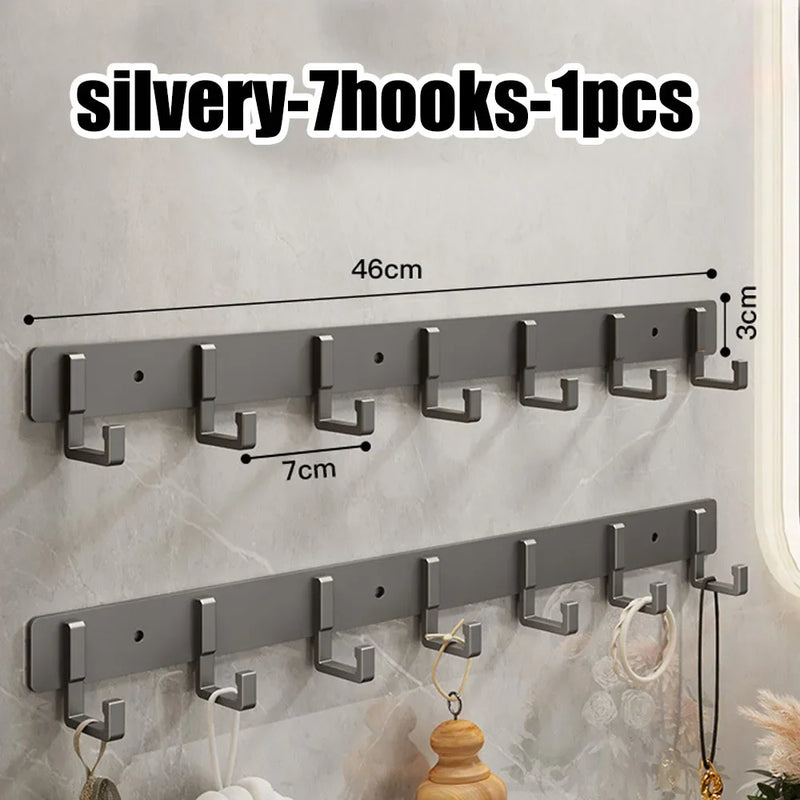 Kitchen and bathroom hangers load-bearing adhesive hooks strong adhesive towels bathroom walls without perforations wall mounted
