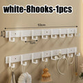 Kitchen and bathroom hangers load-bearing adhesive hooks strong adhesive towels bathroom walls without perforations wall mounted