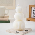 Creative Geometric Wave ball Scented Candle Home Festive Restaurant  Bar Decoration Atmosphere Fragrance  Candles  Ornaments