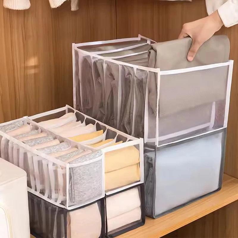 Underwear Organization Closet Bra Storage Box Cabinet Drawer Organizer Pants Scarf Jeans Organizers Box Wardrobe Clothing Storag